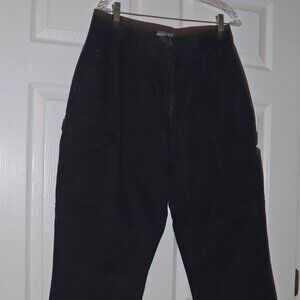 5.11 Tactical Pants Mens 35x30 Black Cargo Pocket Straight Leg